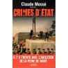 Crimes d'état - Roman de Claude Mossé - Ocazlivres.com