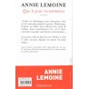 QUE LE JOUR RECOMMENCE - ANNIE LEMOINE