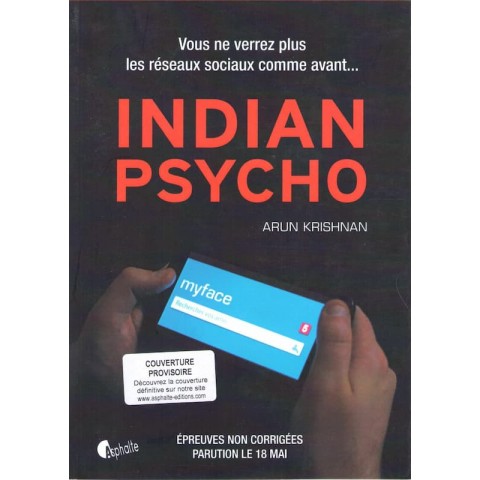 Indian psycho - Roman de Arun Krishnan - Ocazlivres.com