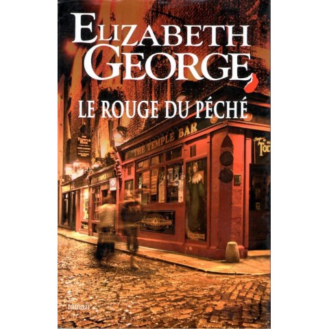 Le rouge du péché - Roman de Elisabeth George - Ocazlivres.com